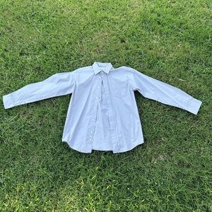 GREY BUTTON UP - VanHeusen - Size 16